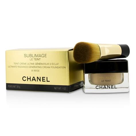 chanel ultimate radiance cream foundation|chanel sublimage le teint foundation.